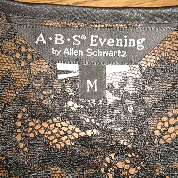 ABS Allen Schwartz Evening Lace Blouse - Picture 6 of 6